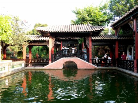 中国式庭院图片