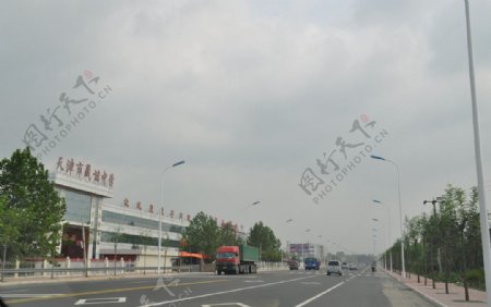 蓟县开发区津围公路图片