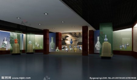 瓷器展厅图片