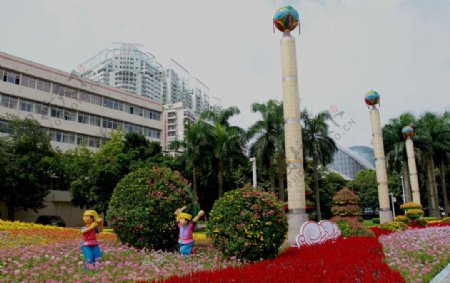 南宁市民族广场图片