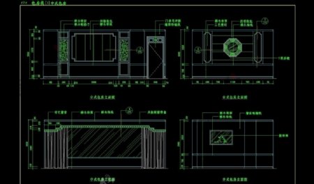 CAD餐厅设计素材餐厅施工图片