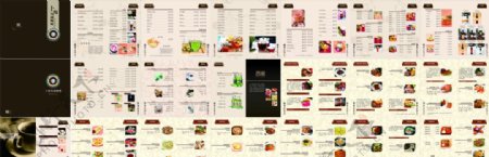 咖啡店菜谱图片