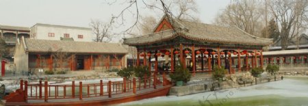 北京恭王府湖心亭图片