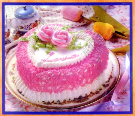 公主的生日蛋糕图片