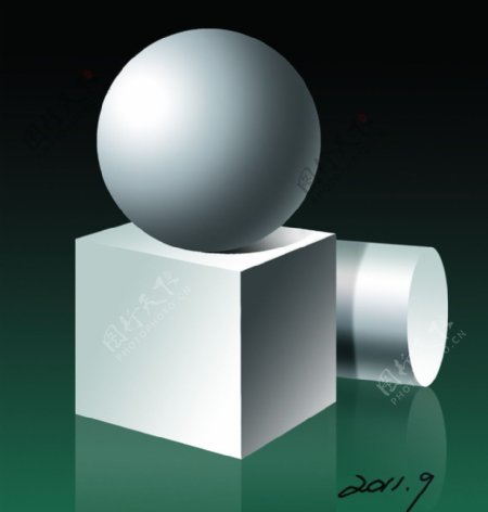 3D球体图片