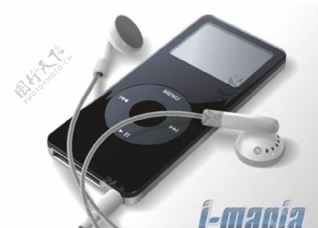 苹果MP3ipodMP3矢量素材图片