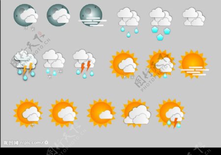 天气图标图片