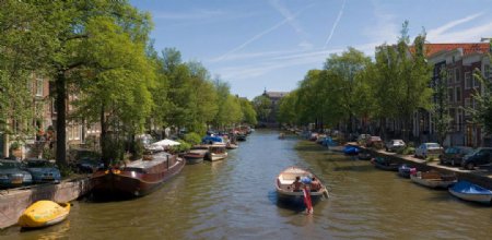 阿姆斯特丹水道图片