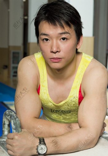 中国男子体操队黄旭图片