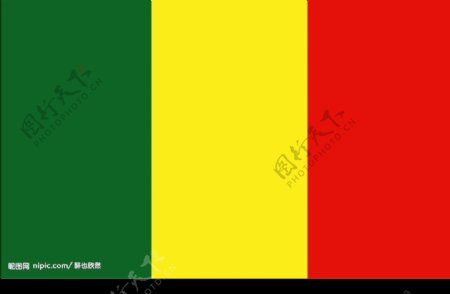 马里国旗图片