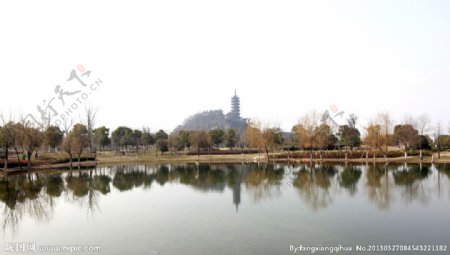 镇江金山湖公园风景图片