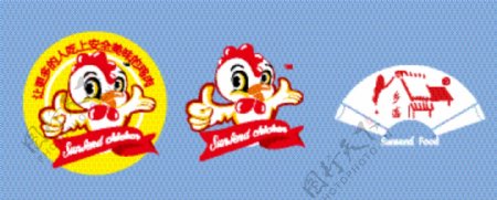 乡盛扒鸡商标图片