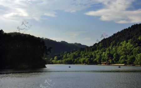 黔灵湖风光图片