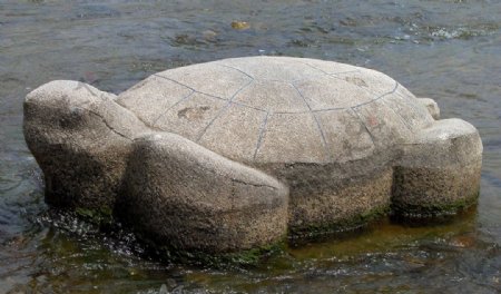 乌龟石雕图片