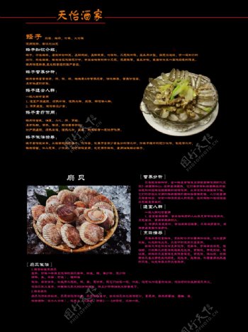 海鲜菜谱书籍图片