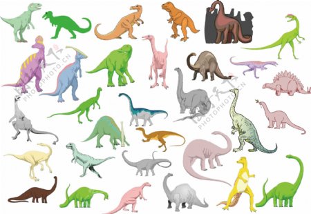 野生动物恐龙图片