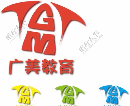 广美logo图片