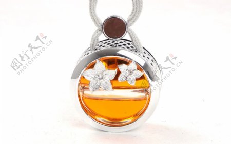香百年维多利亚奇葩橙色香水挂饰图片