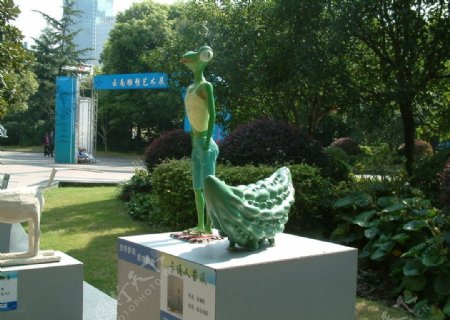 云南雕塑艺术展图片