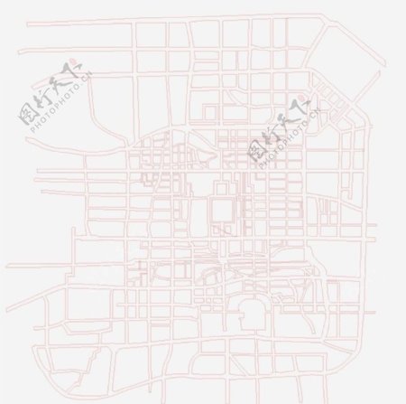 北京城市矢量图图片