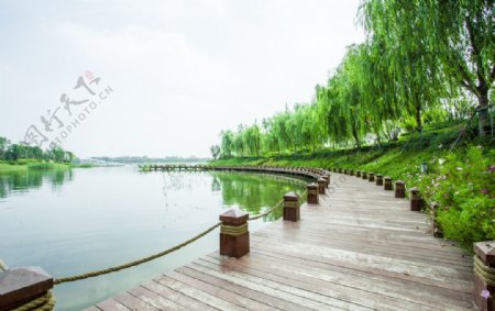 雁鸣湖景区图片