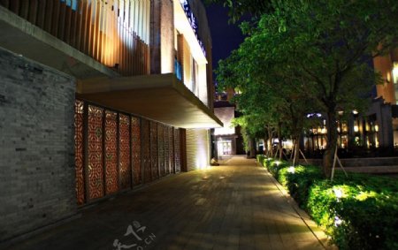 深圳欢乐海岸夜景图片