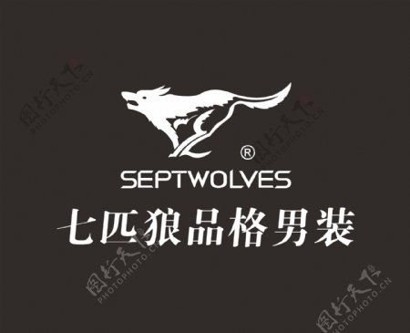 七匹狼logo图片