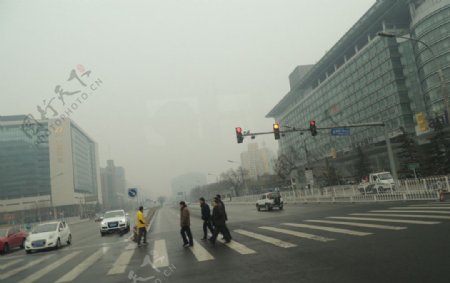 北京西单街景图片