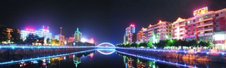 武平县夜景图片