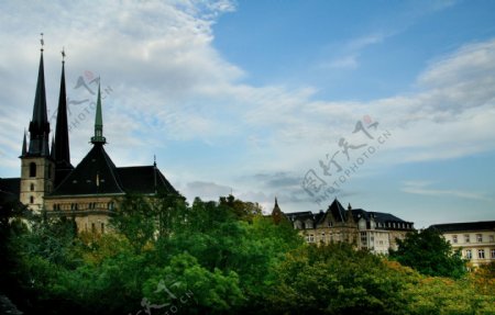 卢森堡市内图片