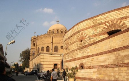 埃及空中教堂外观图片