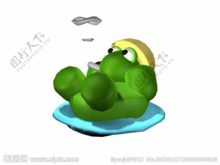 青蛙模型图片