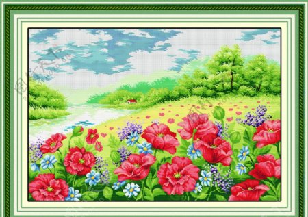 罂粟花园图片