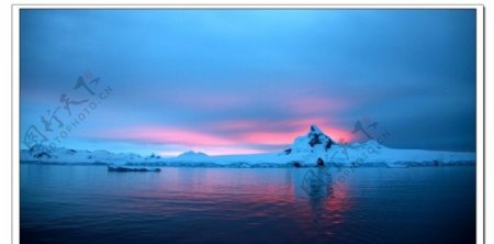 南极北山美景图片