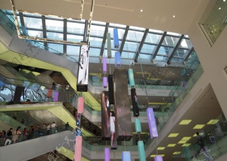 商场大厅图片