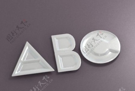 陶瓷ABC盘设计图片