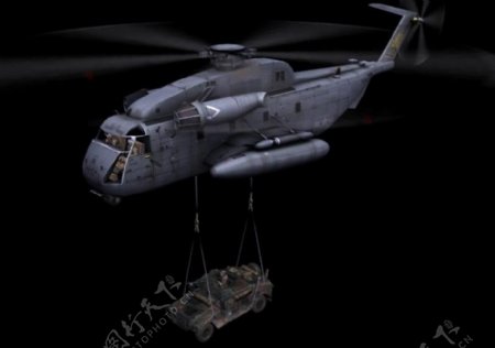 CH53E运输直升机图片