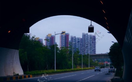 交通建设公路隧道图片