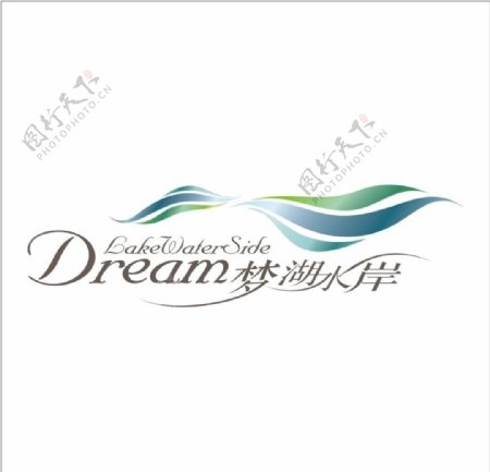 梦湖水岸楼盘logo图片