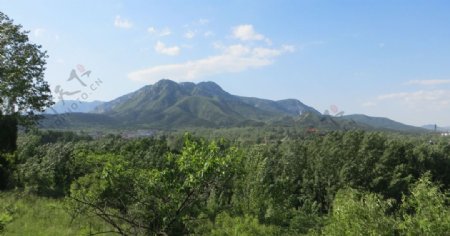 嵩山初夏风景图片