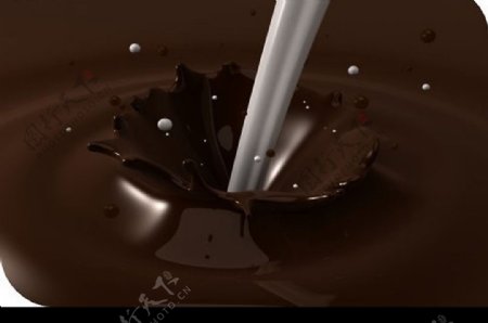 牛奶巧克力图片