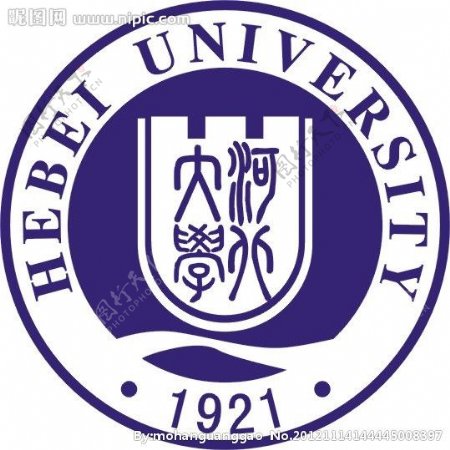河北大学logo图片