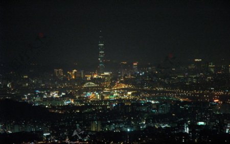 绝美台湾碧山岩台北夜景图片