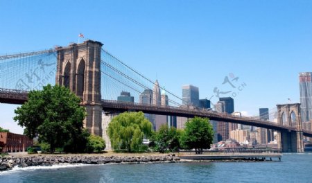 纽约布鲁克林大桥图片