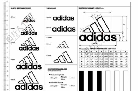 adidas行业标准图标图片