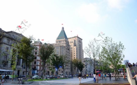上海外滩街景图片