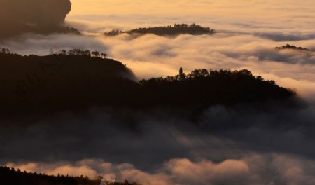 武夷山云海图片