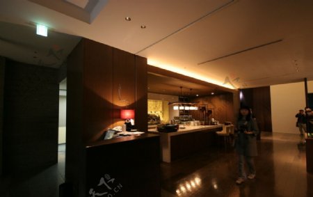 日本酒店餐厅图片