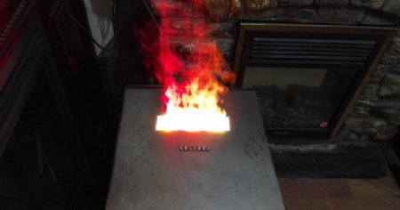 伏羲壁炉火炬图片