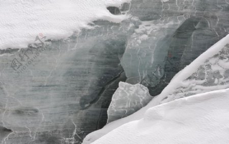 燕子沟冰川图片